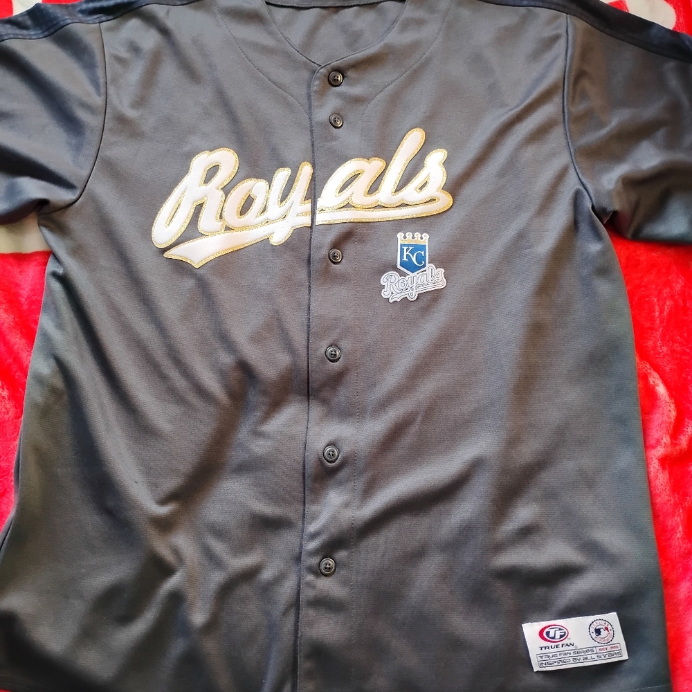 Royals basketball jersey size lard